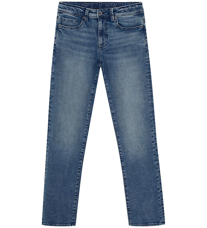 Indian Blue Jeans Jeans - Wide Straight - Medium Denim