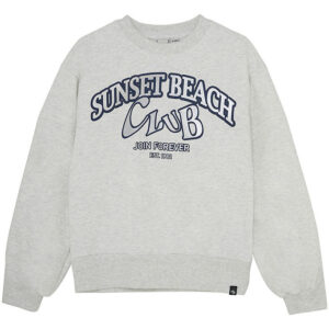 Indian Blue Jeans Sweatshirt - Melange - Cloud m. Print