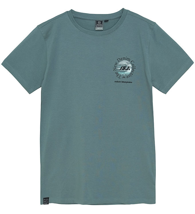 Indian Blue Jeans T-shirt - Stormy Sea m. Print