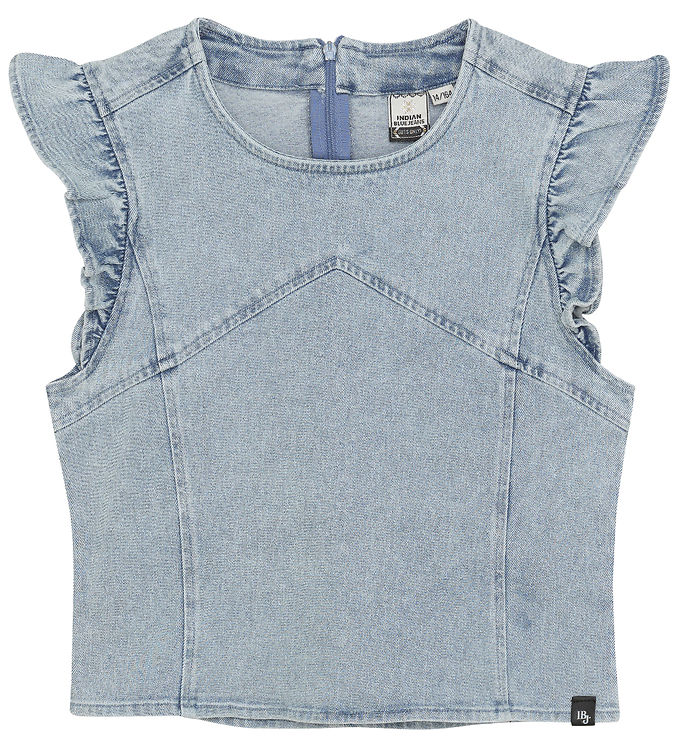 Indian Blue Jeans Top - Light Denim Blue