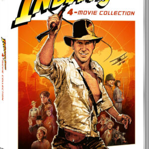 Indiana Jones 1-4 - Box - DVD - Film