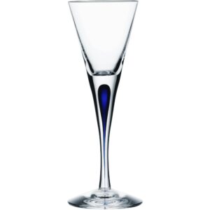 Intermezzo Blå Snapseglas, 6cl.