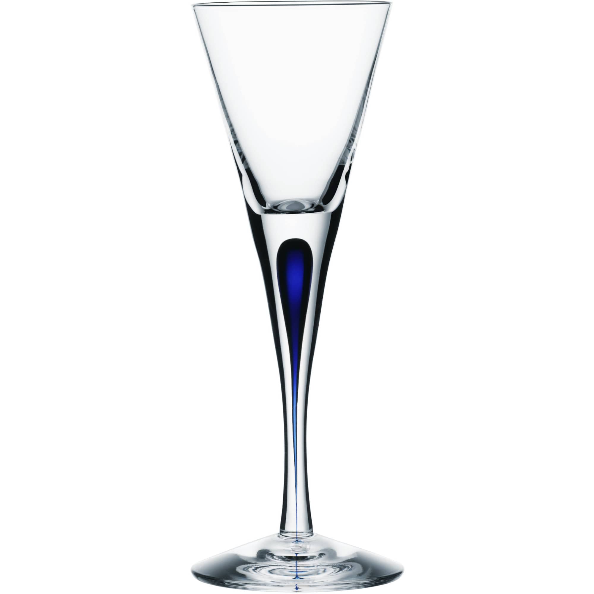 Intermezzo Blå Snapseglas, 6cl.