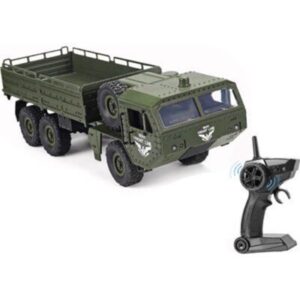 JJRC Q75 Remote Controlled Military Truck - Green