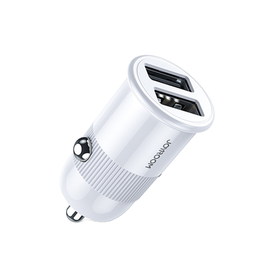 JOYROOM™ | Hurtig oplader - 2x USB-A - 3.1A - Hvid