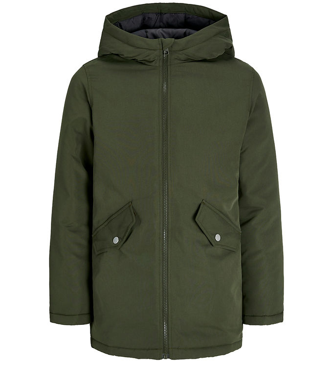Jack & Jones Jakke - Noos - JjLoop Parka - Forest Night