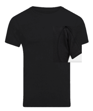 Jbs Undertrøje Med O-hals Bambus Sweat Proof Black_Large