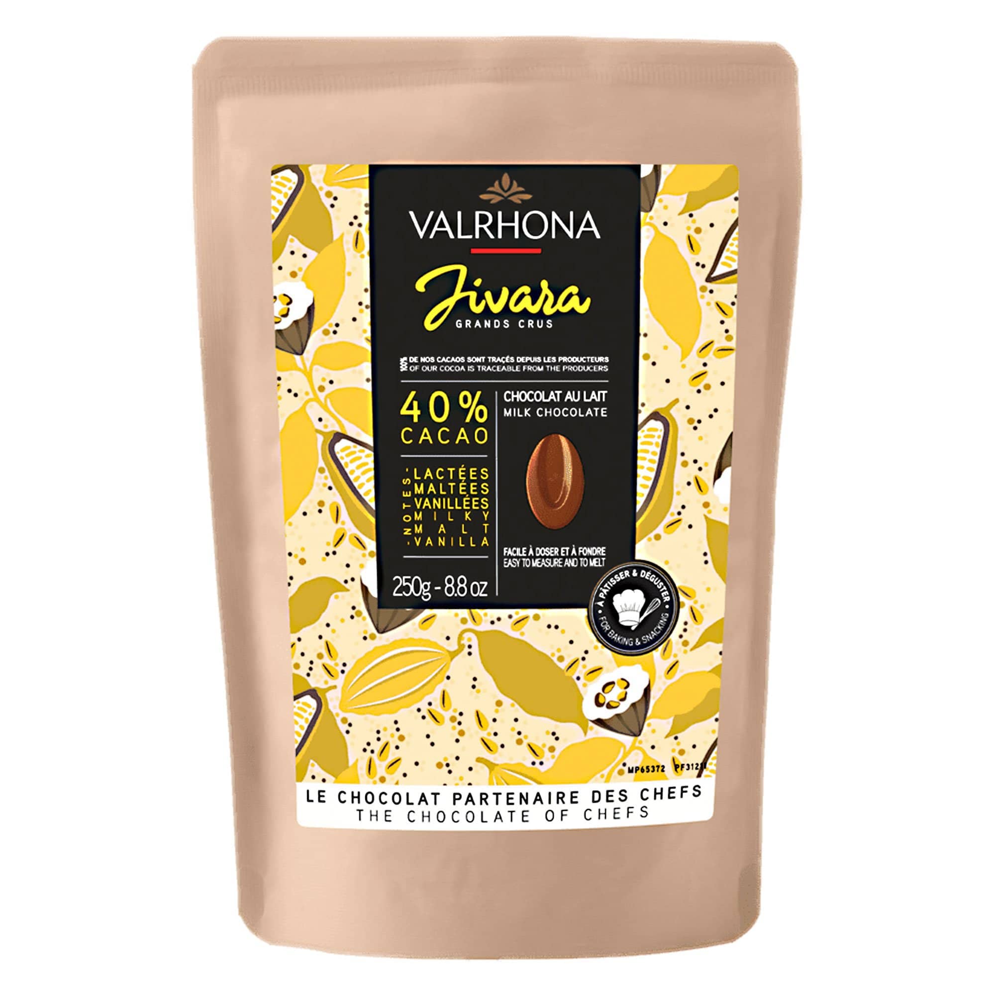 Jivara 40% chokolade, 250 g