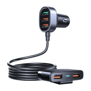 Joyroom Car charger JR-CL03 Pro 45W 5-Port USB (black)