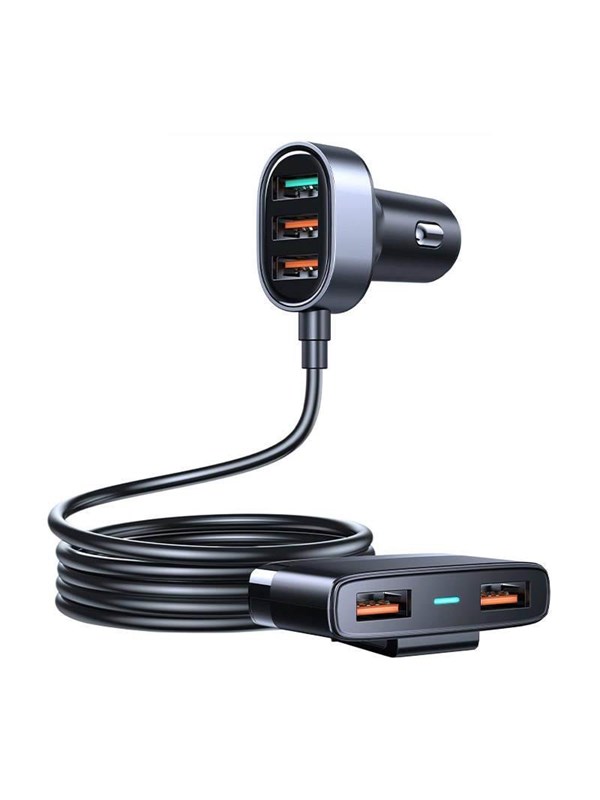Joyroom Car charger JR-CL03 Pro 45W 5-Port USB (black)