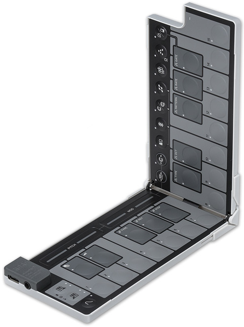 KORG nanoKEY MIDI/USB Folding Keyboard - Hvid
