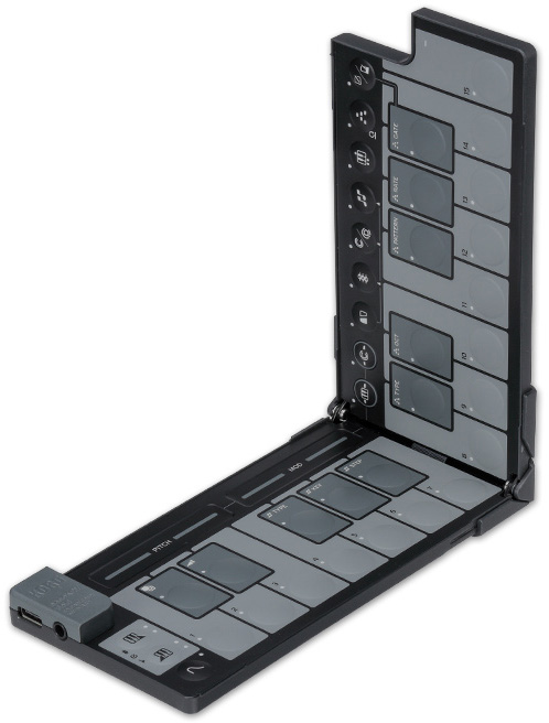 KORG nanoKEY MIDI/USB Folding Keyboard - Sort
