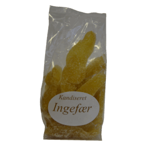 Kandiseret ingefær 150g