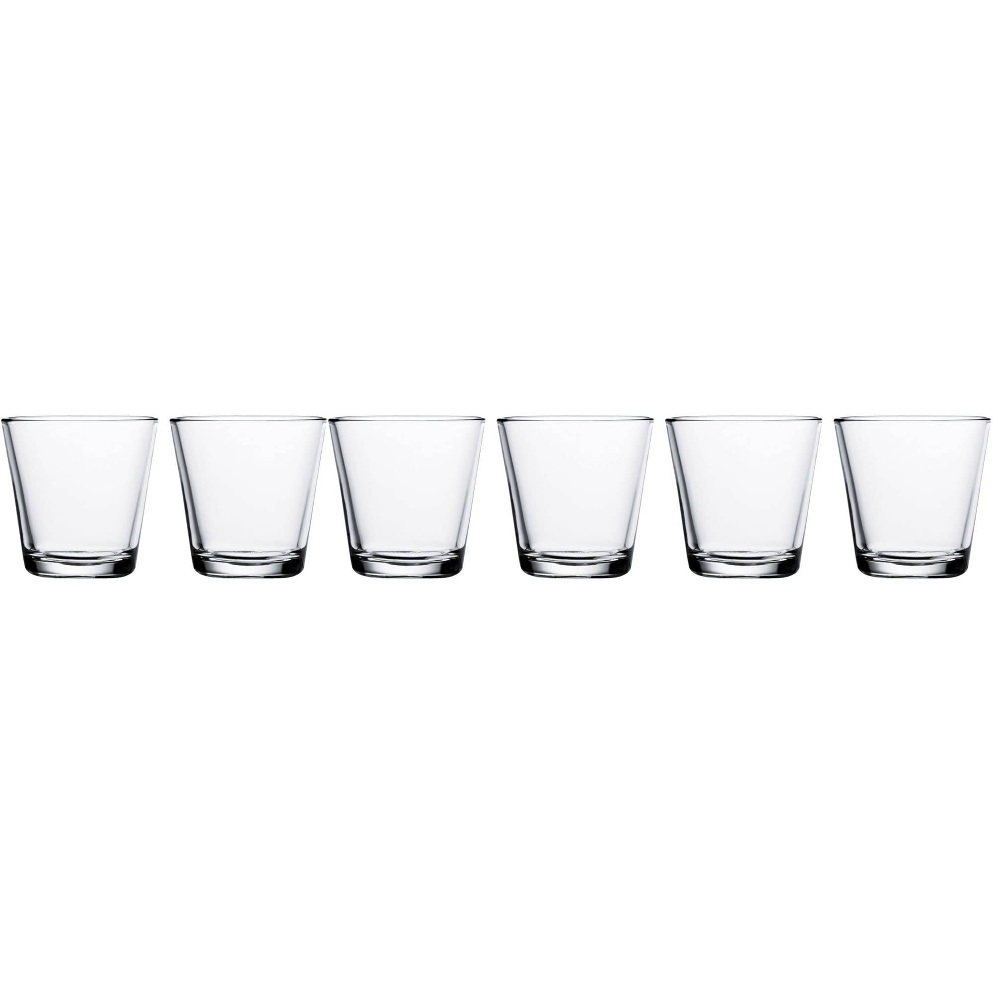 Kartio Drikkeglas 21 cl. 6 stk., klar