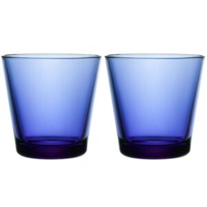 Kartio drikkeglas 21 cl, ultramarineblå, 2 stk.