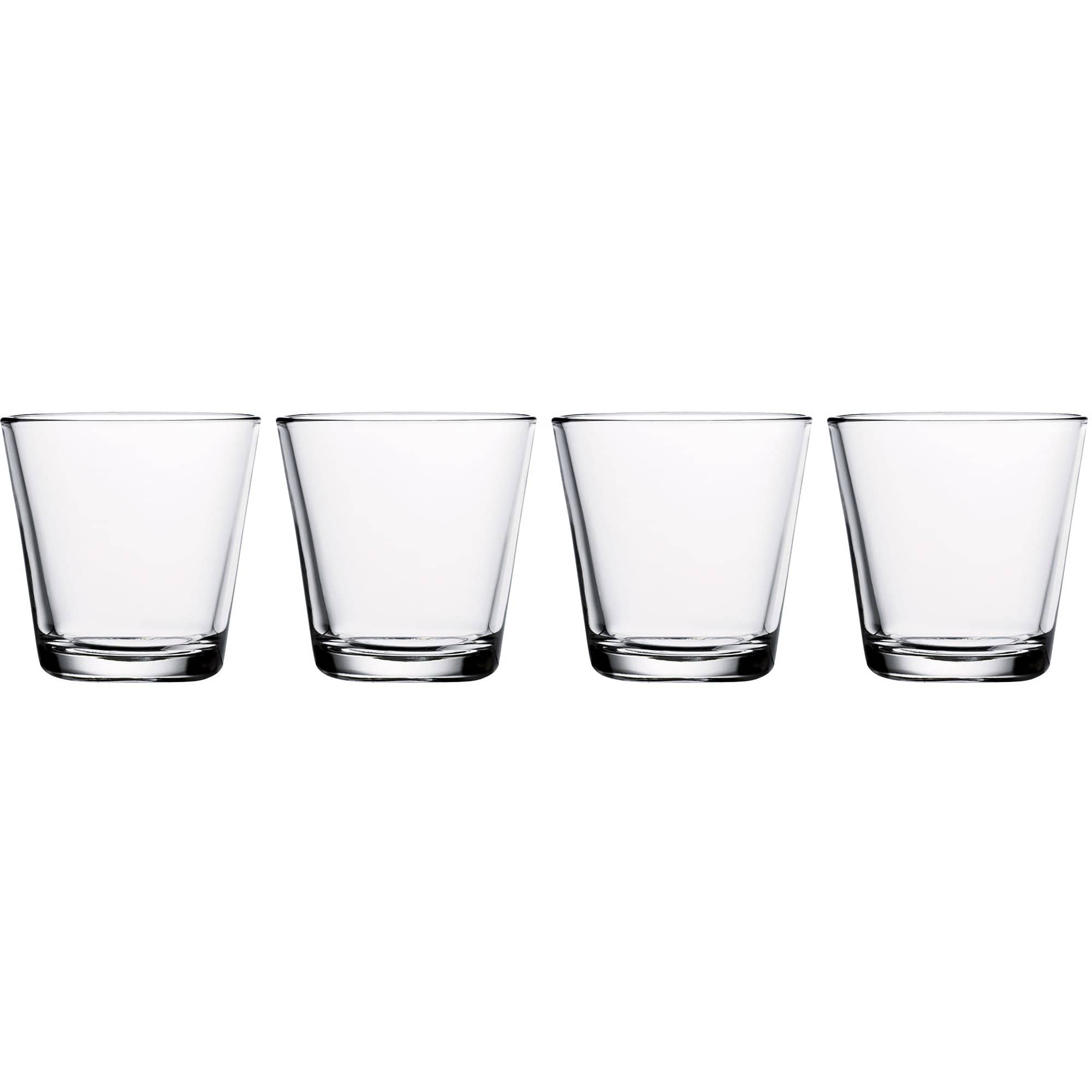 Kartio drikkeglas 21cl 4stk, klar
