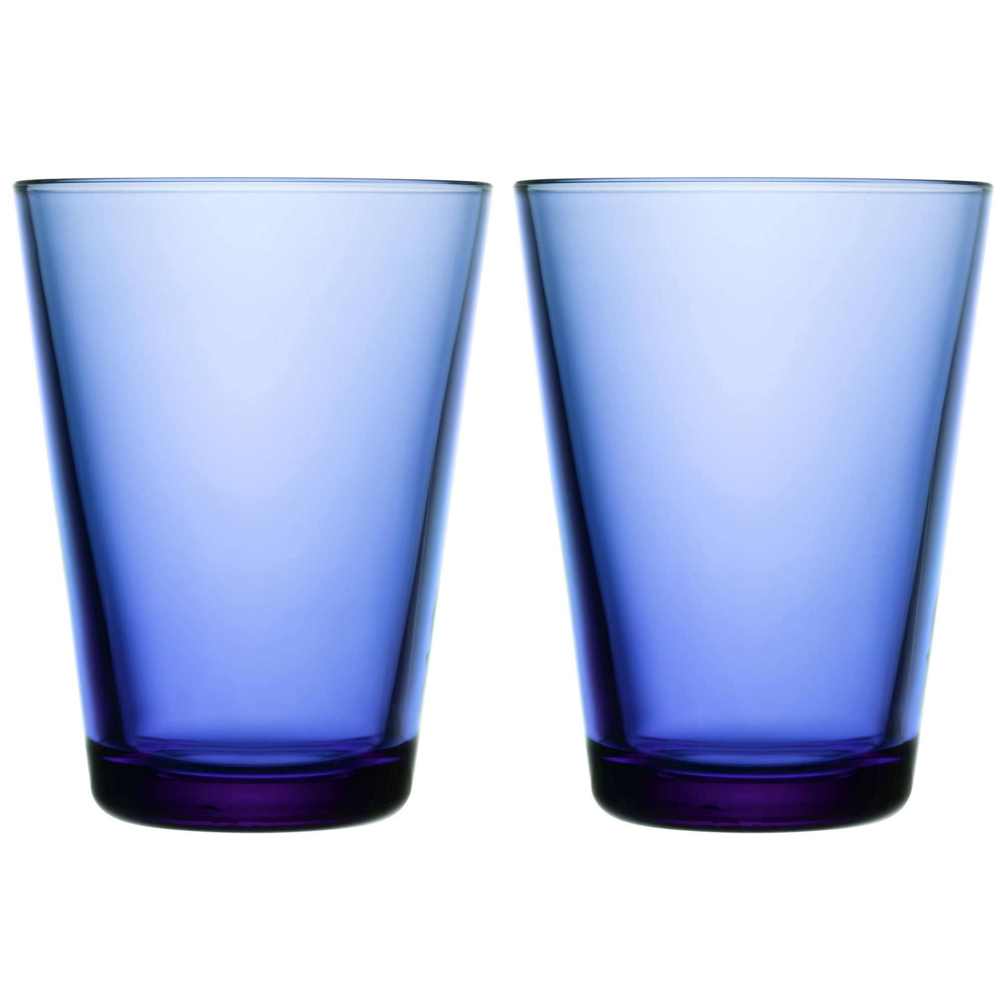 Kartio drikkeglas 40 cl, ultramarineblå, 2 stk.