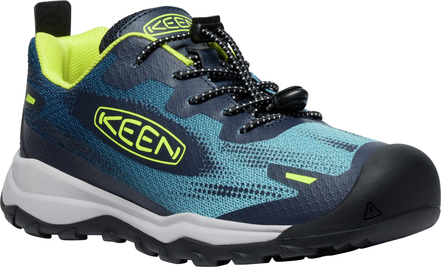 Keen - Wanduro sneakers m/elastiksnører, 76-1066 - Blå - 38