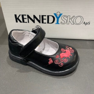 Kennedy Sko, Ballerina - Sort - 24