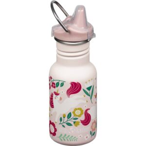 Kid Classic Narrow Sippy Børnekop med tud 355 ml, Leaping Unicorns