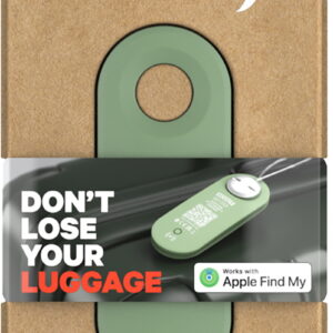 Knog Scout Travel Alarm & GPS Locator - Grøn (Apple Find My)