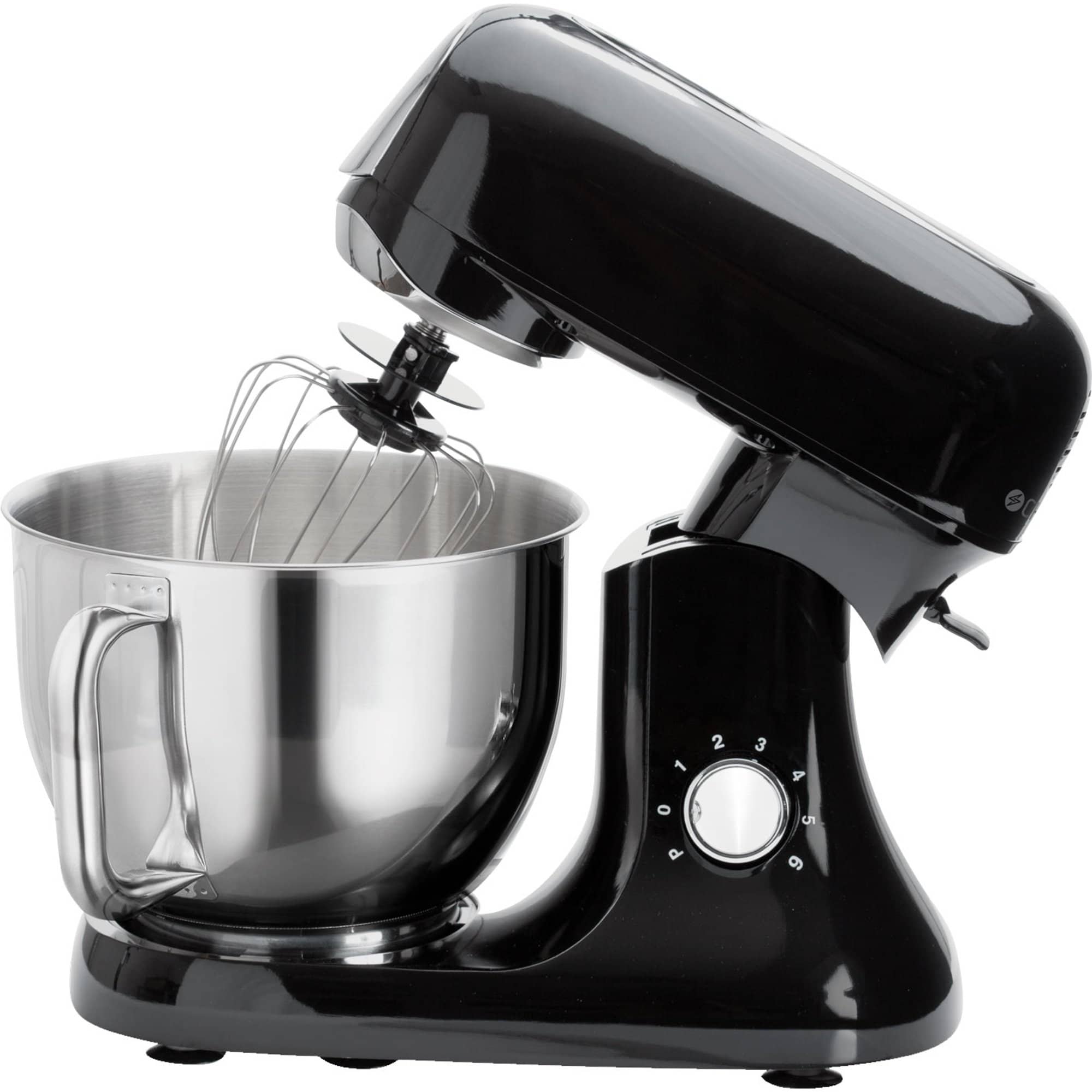 Køkkenmaskine Pro, 1200 W, 6 liter, shiny black