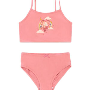 Konges Sløjd Bikini- Riley Bikini - Flamingo Plume m. Print