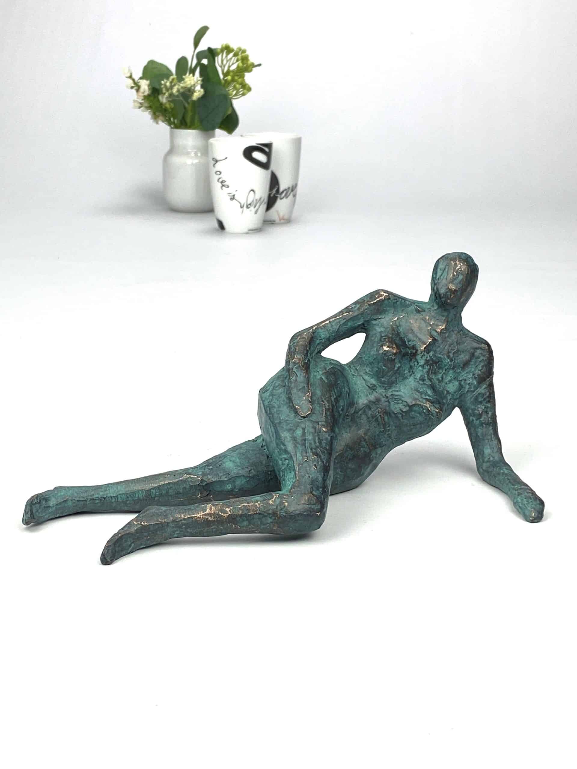 Kvinde III - skønhed og harmoni - ægte bronze