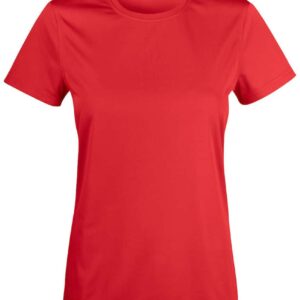 Kvinders Basic Active-T - Rød L Rød - 700