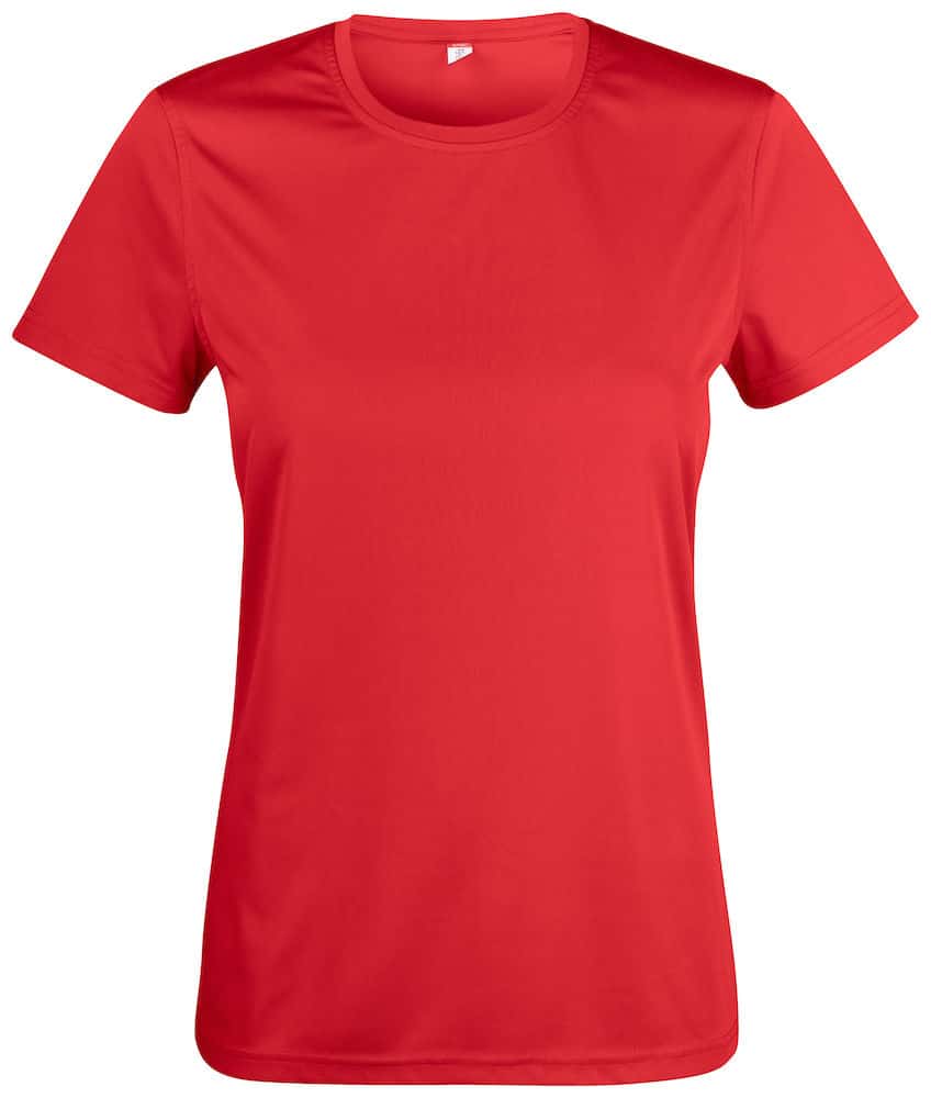 Kvinders Basic Active-T - Rød L Rød - 700