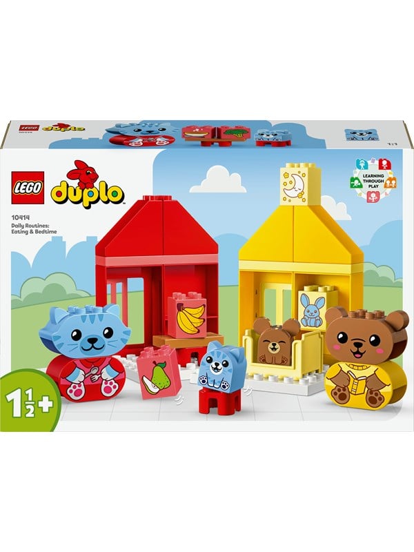 LEGO DUPLO 10414 Dagligdagens rutiner: Spisetid og sengetid