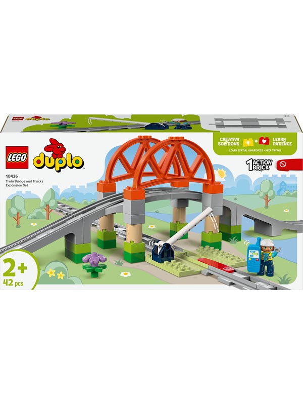 LEGO DUPLO 10426 Togbro og spor - udvidelsessæt