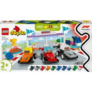 LEGO DUPLO 10445 F1®-teams med racerbiler og kørere