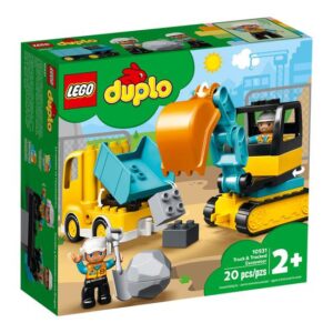 LEGO DUPLO 10931 - Truck & Tracked Excavator - byggesæt