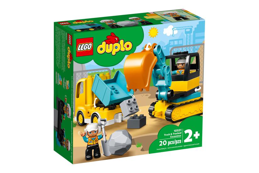 LEGO DUPLO 10931 - Truck & Tracked Excavator - byggesæt