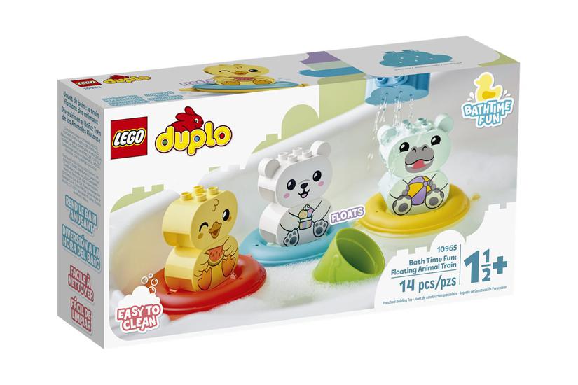 LEGO DUPLO 10965 - Bath Time Fun: Floating Animal Train - byggesæt