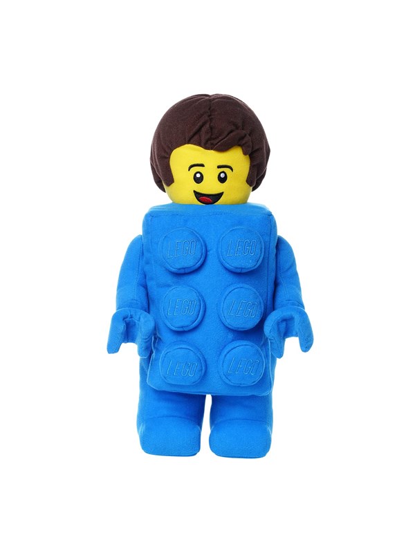 LEGO Lego Klods dreng plys bamse, H 33 cm