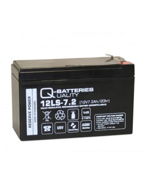 Lakuda Q-batteries 12v-7,2 ah vds for alarm / backup