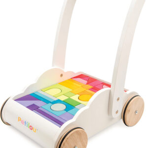 Le Toy Van - Gåvogn Med Klodser - Træ - Petilou