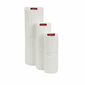LeMieux Bandageunderlag, hvid - par
