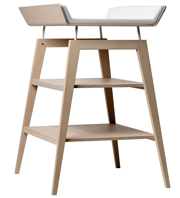 Leander Linea Puslebord m. Hynde - 66,7x72,5x91 cm - Bøg