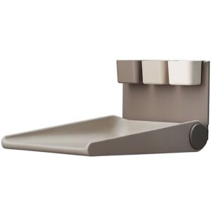 Leander Wally Puslebord - Væghængt - 56x80 cm - Cappuccino