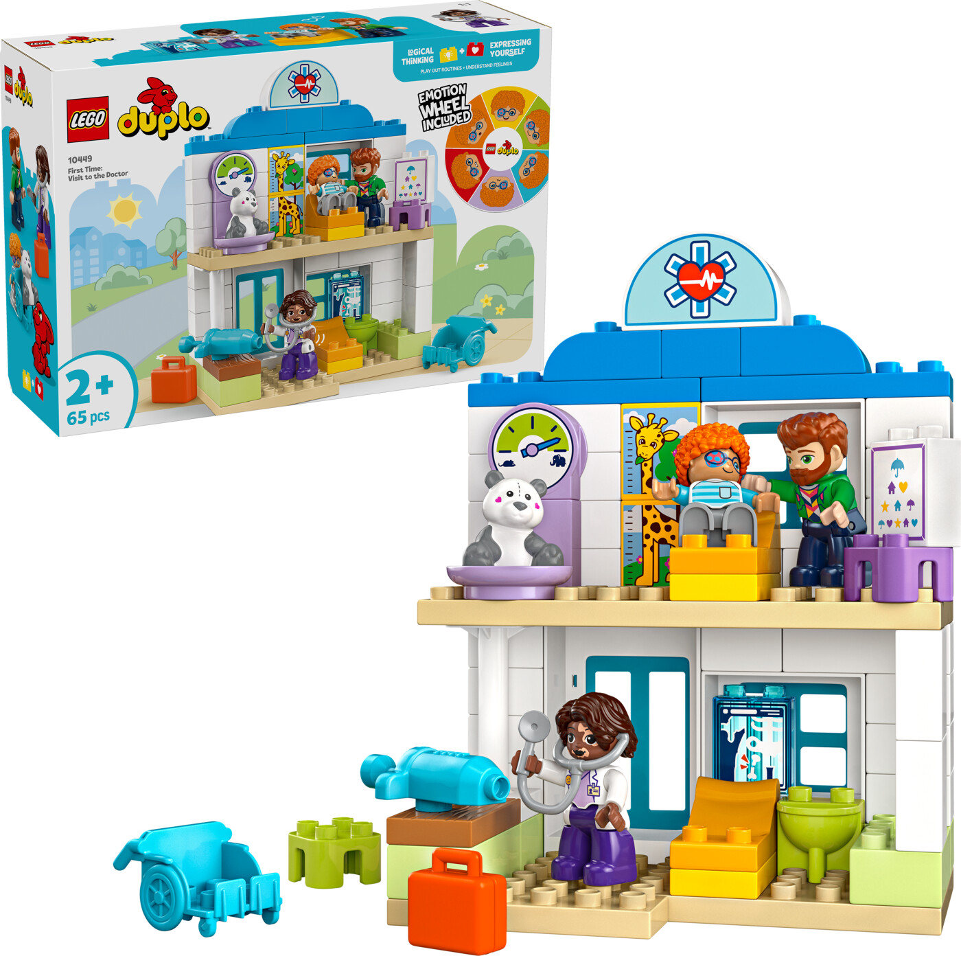 Lego Duplo - Første Gang - Besøg Hos Lægen - 10449