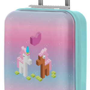 Lego - Play Date - Kuffert Til Børn - 20 L - Sparkle - Pink Grøn