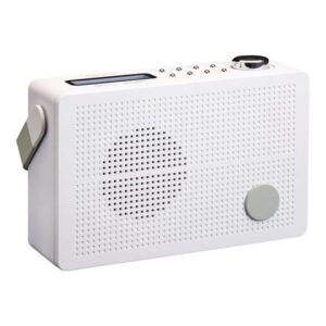 Lenco PDR-030WH - Portable DAB+/FM radio with alarm function - White - DAB/DAB+/FM - Mono - Hvid