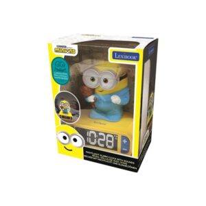 Lexibook Despicable Me Minions - Bob Nightlight Alarm Clock with Sounds