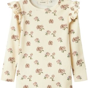 Lil Atelier Bluse Gavo Eko Turtledove Peony