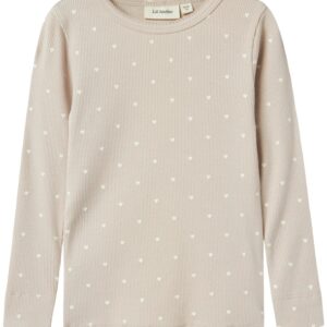 Lil Atelier Bluse - Hjerter - Gago Gray Morn Heart