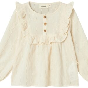 Lil Atelier Bluse NMFRHODY LOOSE SHIRT Turtledove