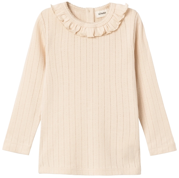 Lil Atelier Bluse Nbfrachel Nis Sheer Bliss - Pointelle
